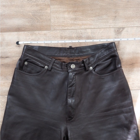 Vintage Jane Norris Genuine Leather Pants - Picture 4 of 16